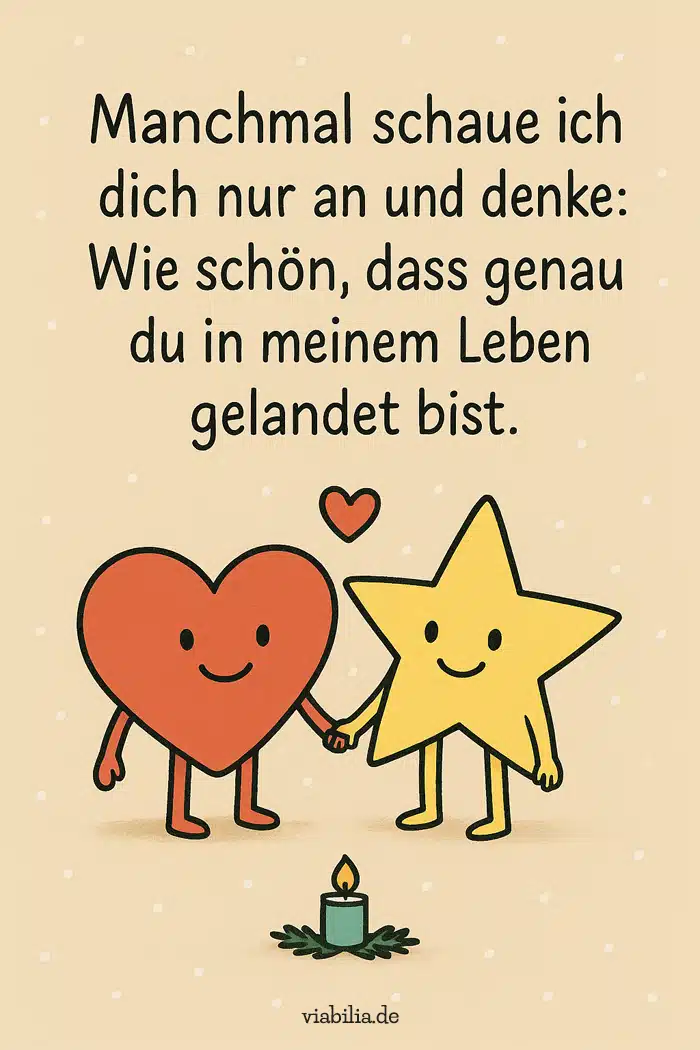 Liebesspruch 63 für den Adventskalender Liebesspruch 63 für den Adventskalender