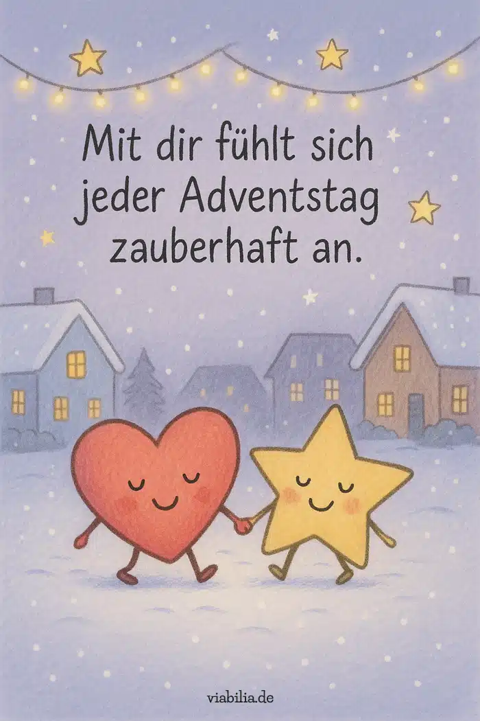 Liebesspruch 8 für den Adventskalender Liebesspruch 8 für den Adventskalender