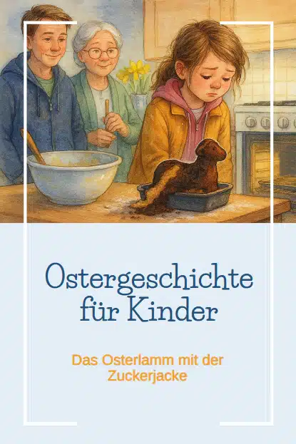Ostergeschichte für Kinder: Das Osterlamm mit der Zuckerjacke