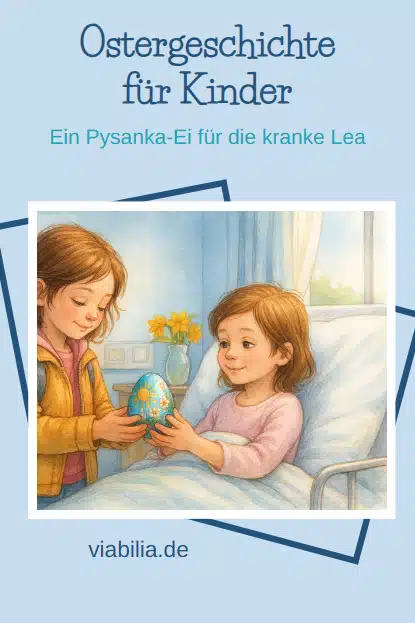 Ostergeschichte für Kinder: Ein Pysanka-Ei für die kranke Lea
