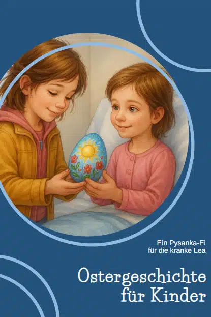 Ostergeschichte für Kinder: Ein Pysanka-Ei für die kranke Lea