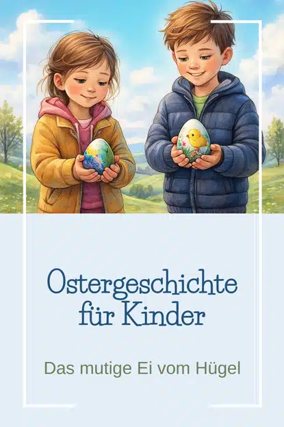 Ostergeschichte für Kinder: Das mutige Ei vom Hügel