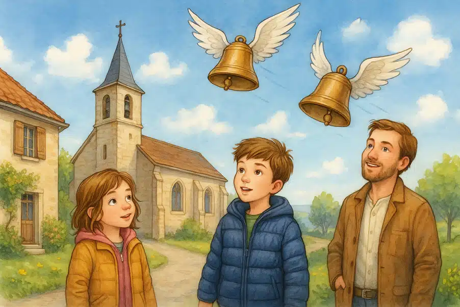 Geschichte bzw. Ostergeschichte: Die Nacht der fliegenden Glocken