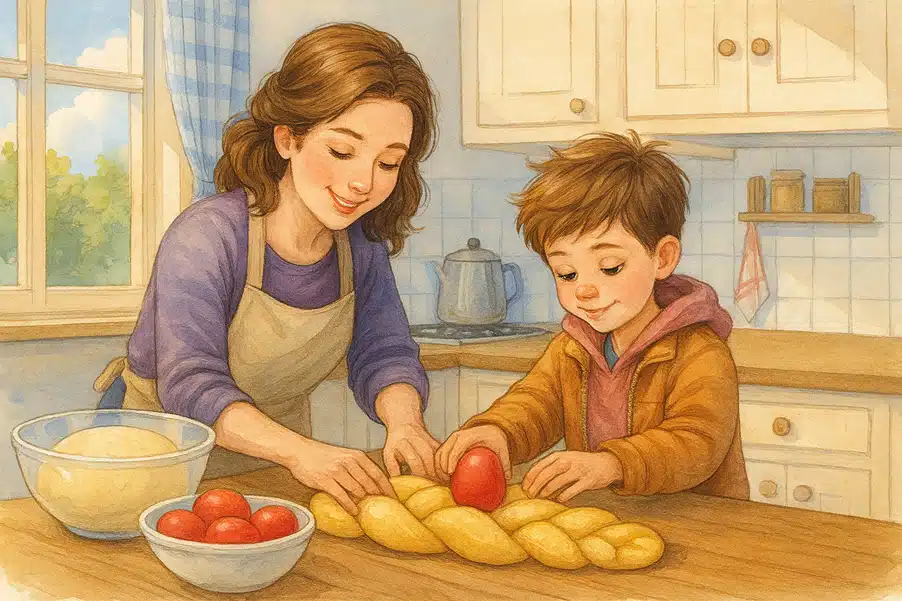 Geschichte bzw. Ostergeschichte: 