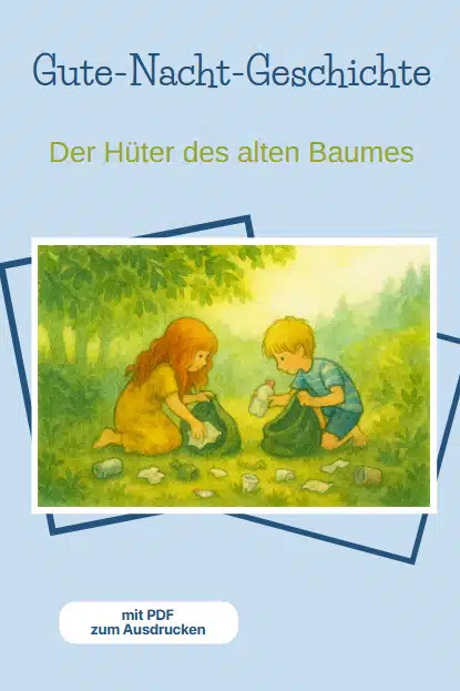 Gute-Nacht-Geschichte, Fantasy: Der Hüter des alten Baumes Gute-Nacht-Geschichte, Fantasy: Der Hüter des alten Baumes