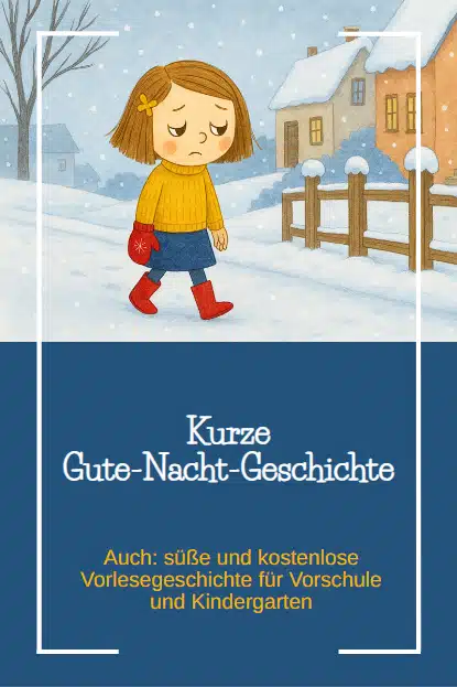 Kurze Gute-Nacht-Geschichte für kleine Kinder (Kindergarten bzw. Vorschule) Kurze Gute-Nacht-Geschichte für kleine Kinder (Kindergarten bzw. Vorschule)