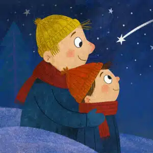 Gute-Nacht-Geschichte bzw. Wintergeschichte: Winterhimmel statt Grübelschleife