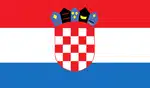 Kroatien-Flagge Kroatien-Flagge