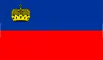 Liechtenstein-Flagge Liechtenstein-Flagge
