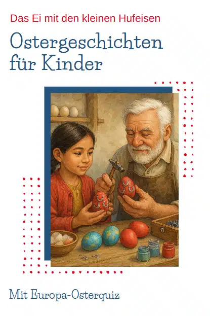 Ostergeschichte für Kinder: Das Ei mit den kleinen Hufeisen