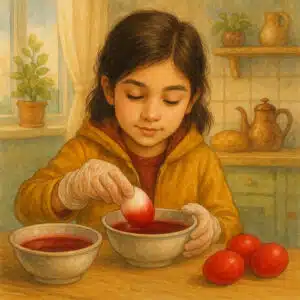 Ostergeschichte: Ein rotes Freundschaftsei für Ardi