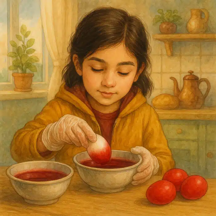 Ostergeschichte: Ein rotes Freundschaftsei für Ardi