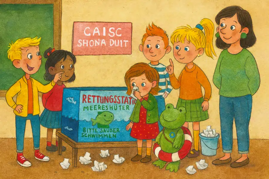 Kurze Ostergeschichte für Kinder: Der Meereshüter aus Plüsch Kurze Ostergeschichte für Kinder: Der Meereshüter aus Plüsch