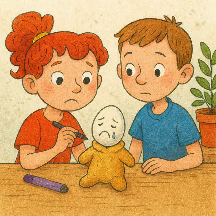 Ostergeschichte für Kinder: Oster-Brotbabys im Küstendorf Ostergeschichte für Kinder: Oster-Brotbabys im Küstendorf