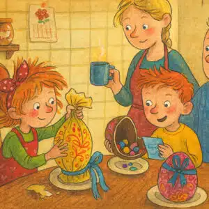 Ostergeschichte für Kinder: Zwei Hälften vom Glück