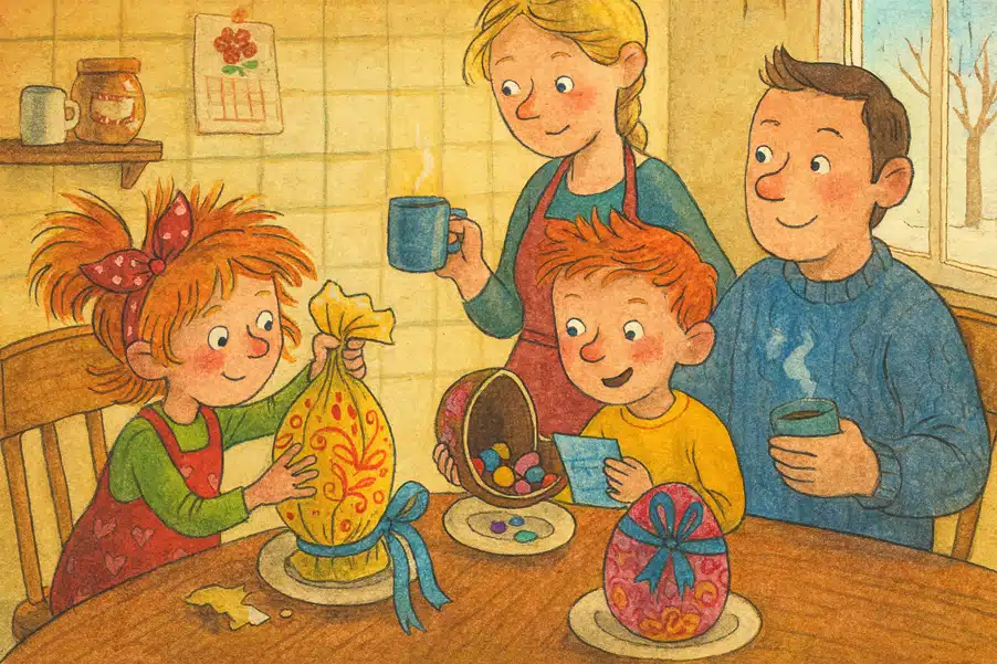 Kurze Ostergeschichte für Kinder: Zwei Hälften vom Glück Kurze Ostergeschichte für Kinder: Zwei Hälften vom Glück