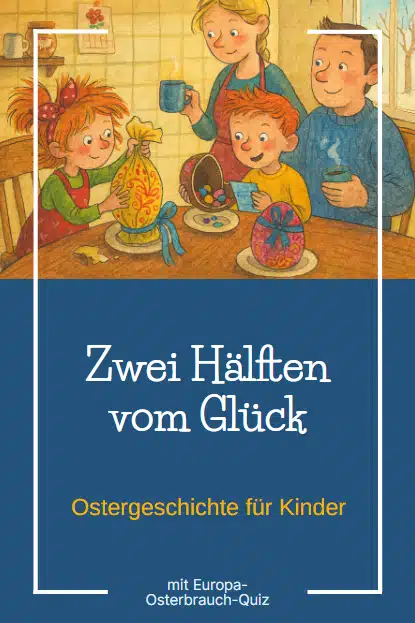 Ostergeschichte für Kinder: Zwei Hälften vom Glück Ostergeschichte für Kinder: Zwei Hälften vom Glück
