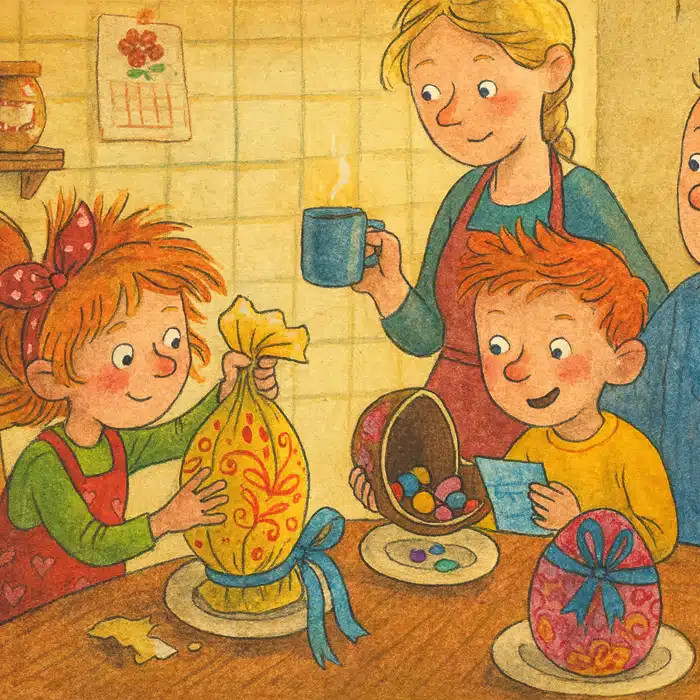 Ostergeschichte für Kinder: Zwei Hälften vom Glück Ostergeschichte für Kinder: Zwei Hälften vom Glück