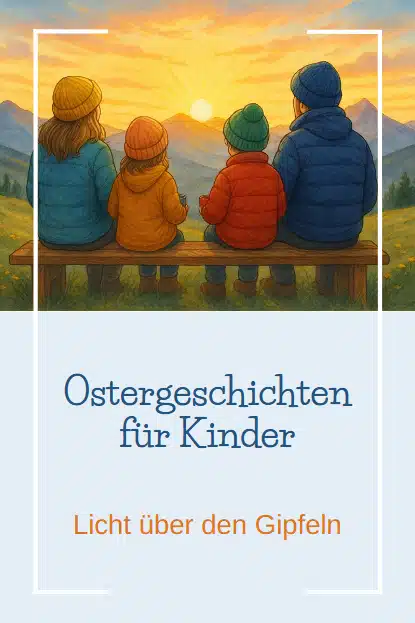 Ostergeschichte für Kinder: Licht über den Gipfeln