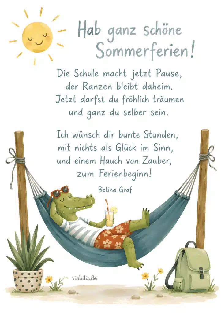 Schöne Sommerferien mit Biss