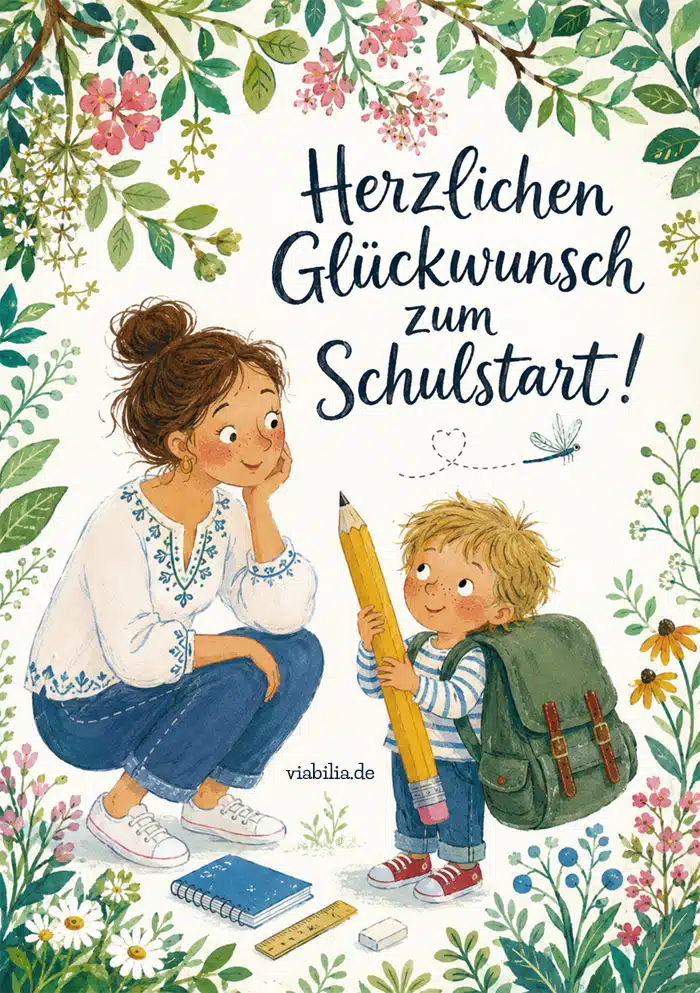 Herzlichen Glückwunsch zum Schulstart für einen Jungen Herzlichen Glückwunsch zum Schulstart für einen Jungen
