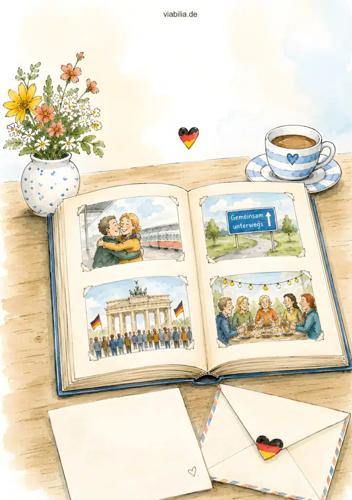 Postkarte zum Tag der Deutschen Einheit: Heimat