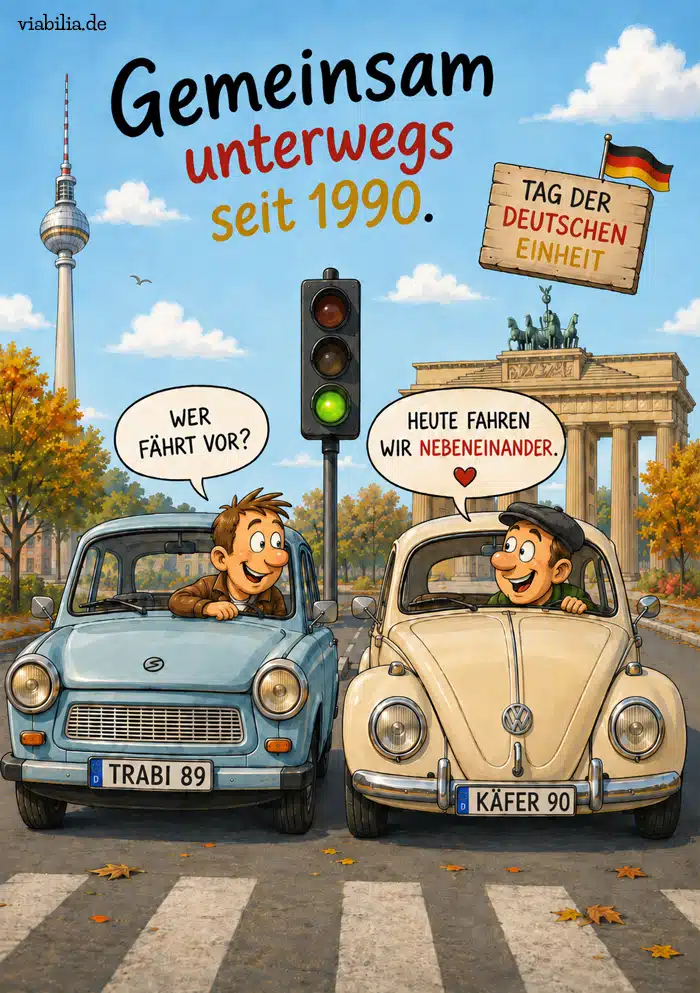 Tag der Deutschen Einheit: Gemeinsam unterwegs seit 1990 Tag der Deutschen Einheit: Gemeinsam unterwegs seit 1990