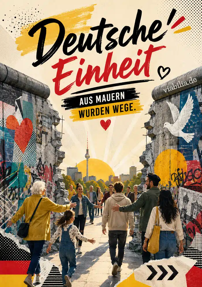 Tag der Deutschen Einheit: Aus Mauern wurden Wege Tag der Deutschen Einheit: Aus Mauern wurden Wege