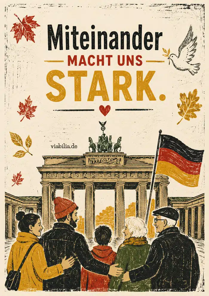 Tag der Deutschen Einheit: Miteinander macht uns stark Tag der Deutschen Einheit: Miteinander macht uns stark
