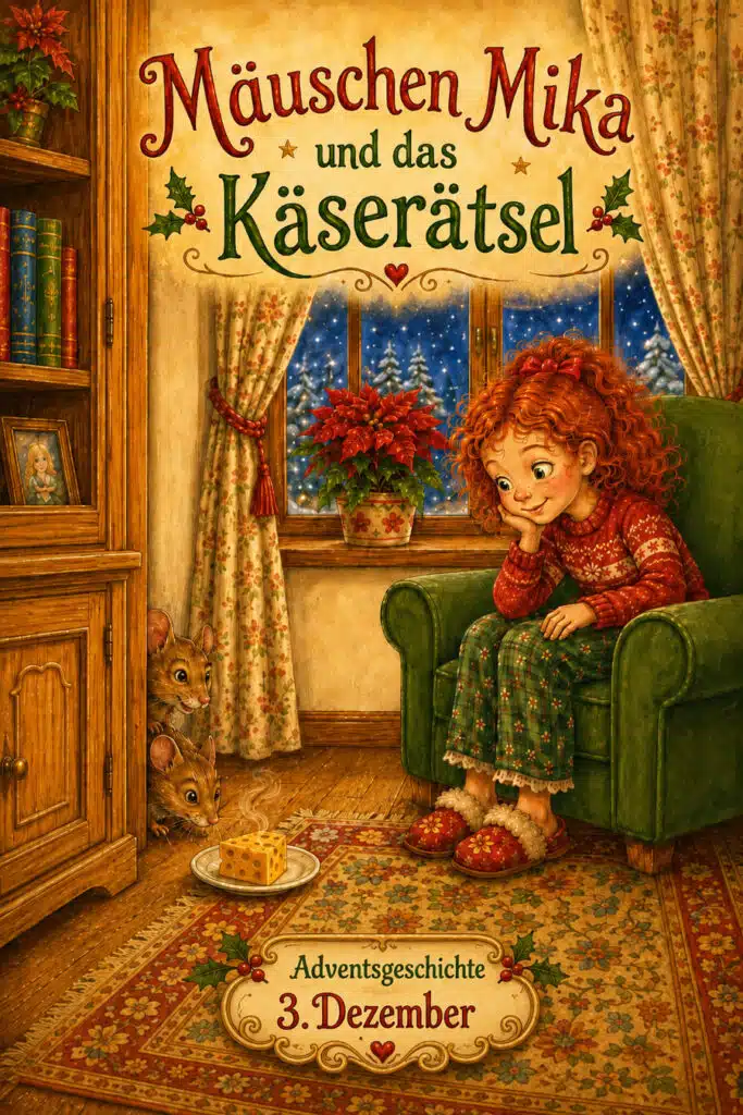 Mäuschen Mika und das Käserätsel – Adventsgeschichte Mäuschen Mika und das Käserätsel - Adventsgeschichte