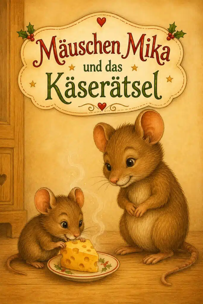 Mäuschen Mika und das Käserätsel – Adventsgeschichte Mäuschen Mika und das Käserätsel - Adventsgeschichte