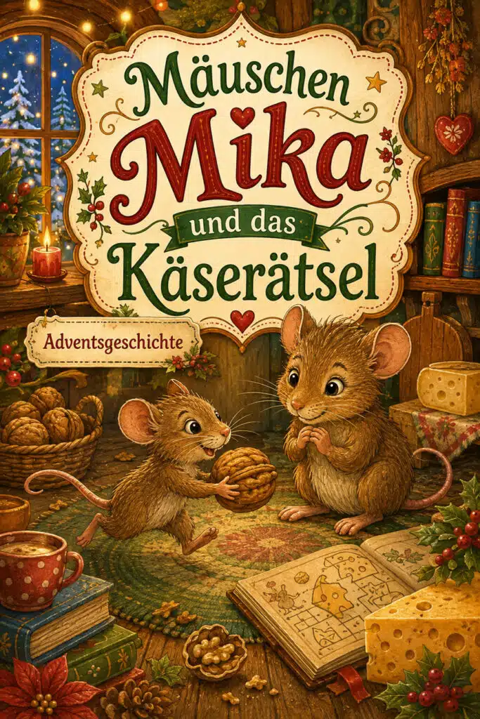 Mäuschen Mika und das Käserätsel – Adventsgeschichte Mäuschen Mika und das Käserätsel - Adventsgeschichte