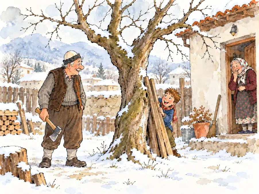 Weihnachtsgeschichte: Der Apfelbaum, der sprechen konnte Weihnachtsgeschichte: Der Apfelbaum, der sprechen konnte