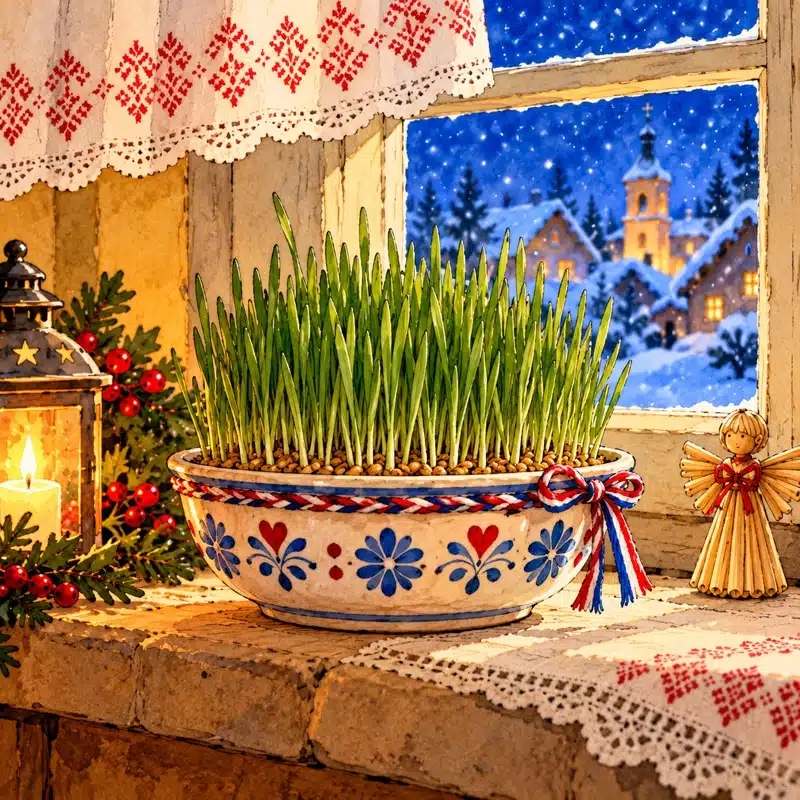 Der heimliche Weizendieb, hier: Weihnachtsweizen