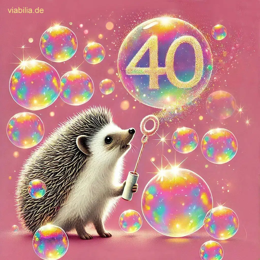 40. Geburtstag Glückwünsche, Sprüche + WhatsAppBilder