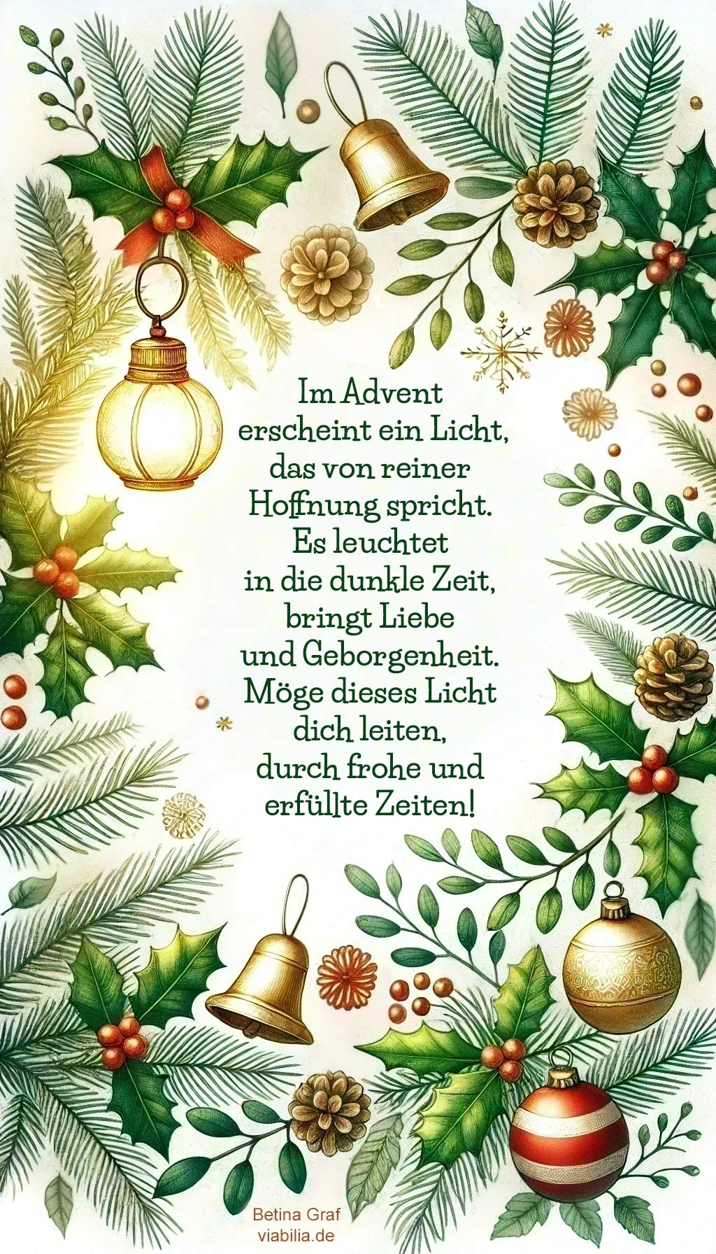 Über 60 moderne Adventsgrüße mit Bildern für WhatsApp
