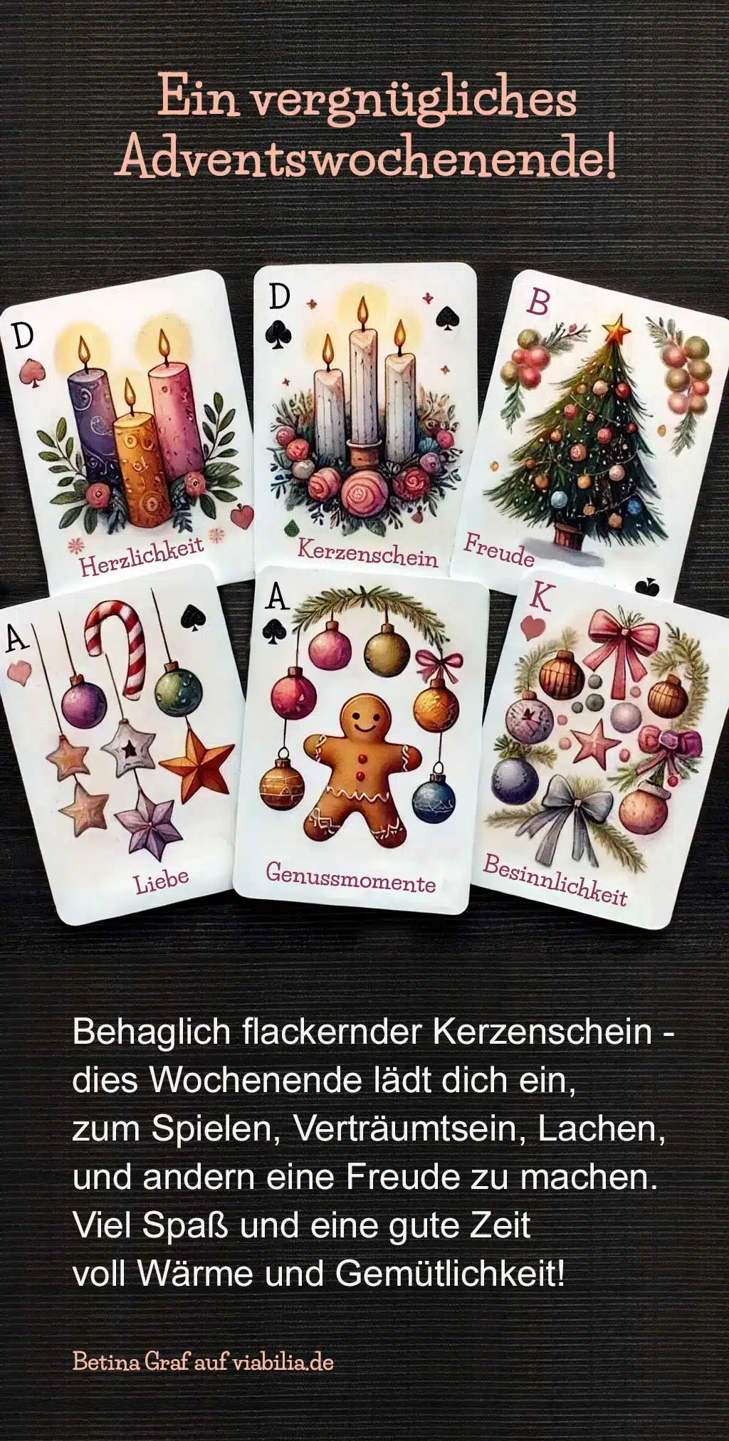 Adventsgrüße für ein vergnügliches Wochenende Adventsgrüße für ein vergnügliches Wochenende