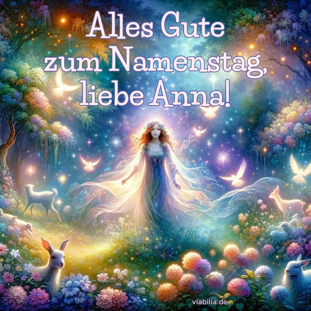 Alles Gute zum Namenstag, liebe Anna