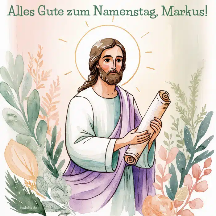 Alles Gute zum Namenstag, Markus Alles Gute zum Namenstag, Markus