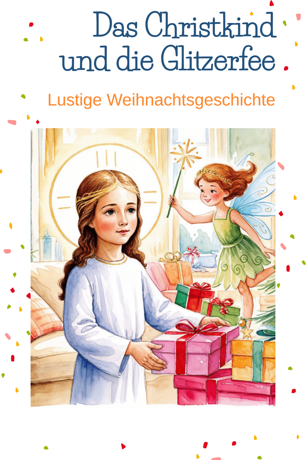 Lustige Weihnachtsgeschichte vom überarbeiteten Christkind