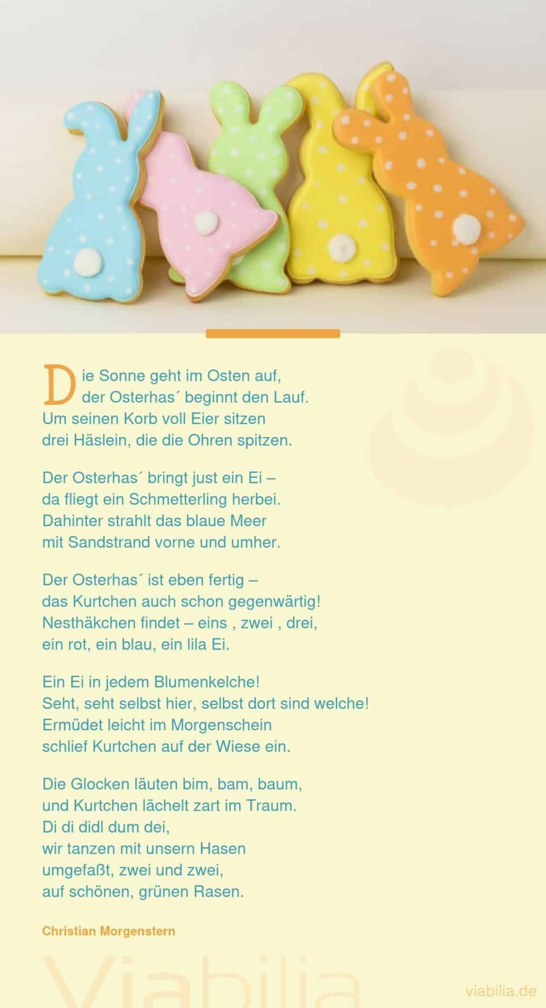 Die Sonne geht im Osten auf ... klassisches Ostergedicht Die Sonne geht im Osten auf ... klassisches Ostergedicht