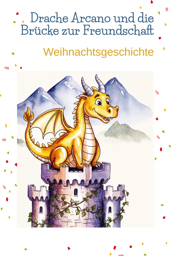 Weihnachtsgeschichte: Der Drache Arcano und die Brücke zur Freundschaft Weihnachtsgeschichte: Der Drache Arcano und die Brücke zur Freundschaft