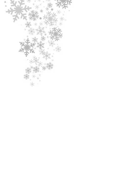 Druckvorlage Weihnachtsbrief mit zarten Schneeflöckchen, Briefpapier-ID: 5061 Druckvorlage Weihnachtsbrief mit zarten Schneeflöckchen