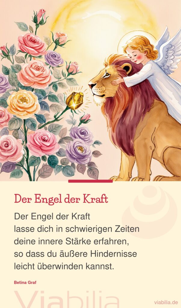 Engel der Kraft Bild: Der Engel bzw. Schutzengel der Kraft