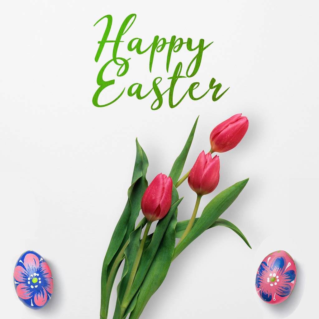 Englischer Ostergruß: Happy Easter