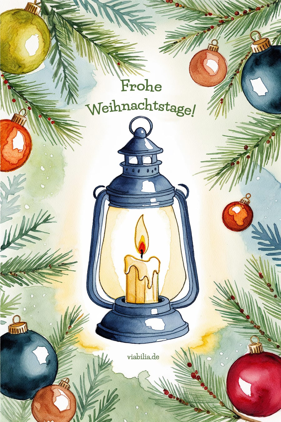 Frohe Weihnachtstage