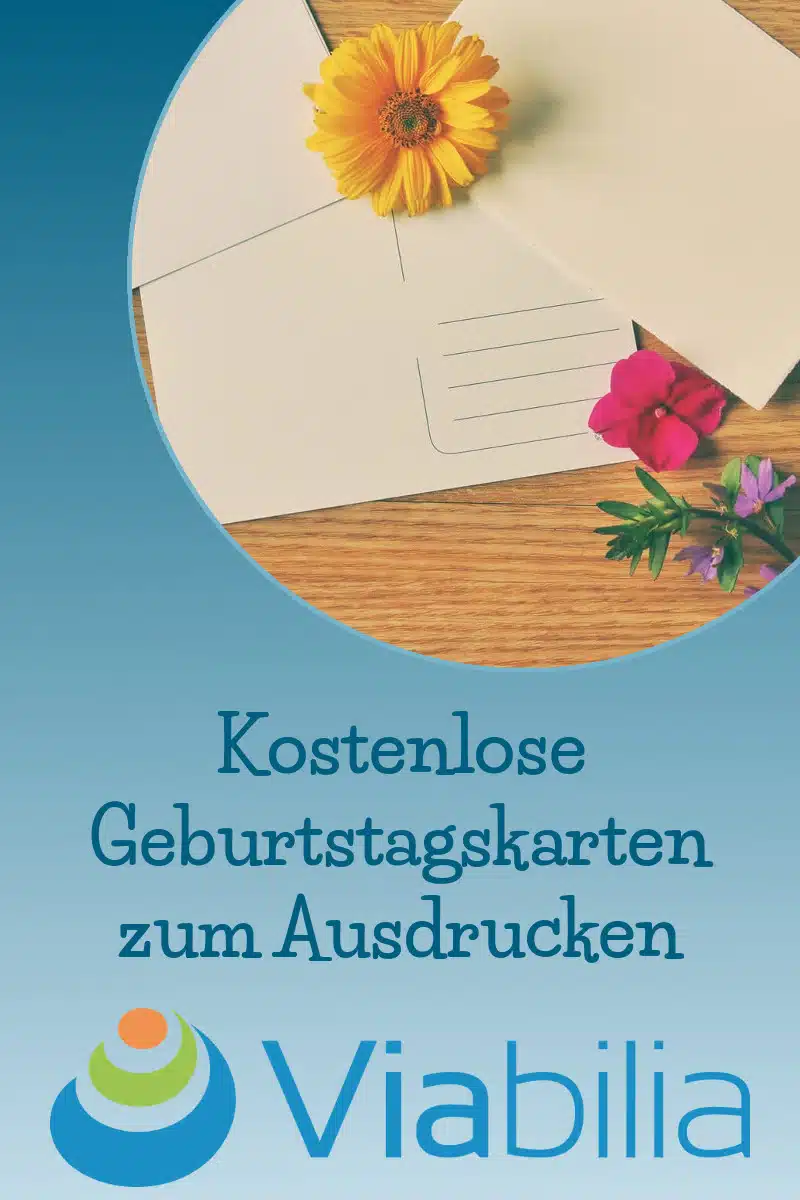 Kostenlose Geburtstagskarten zum Ausdrucken
