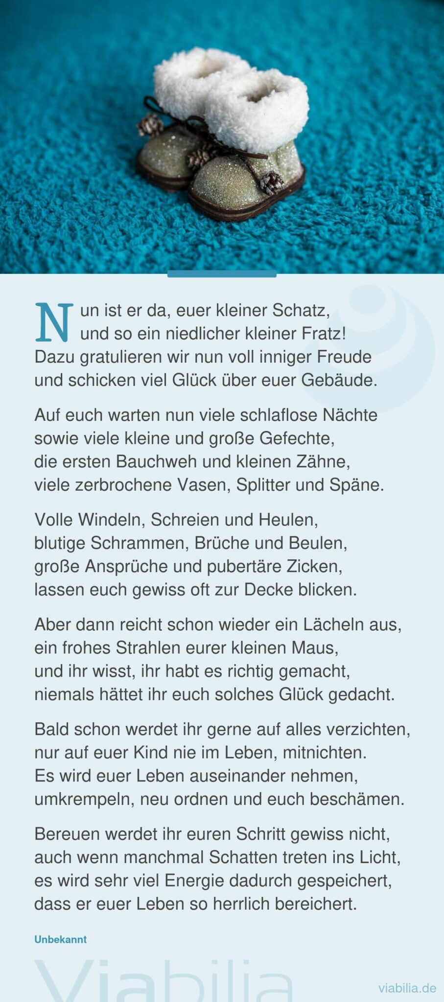 Gedicht über die Freude, dass der Schatz da ist