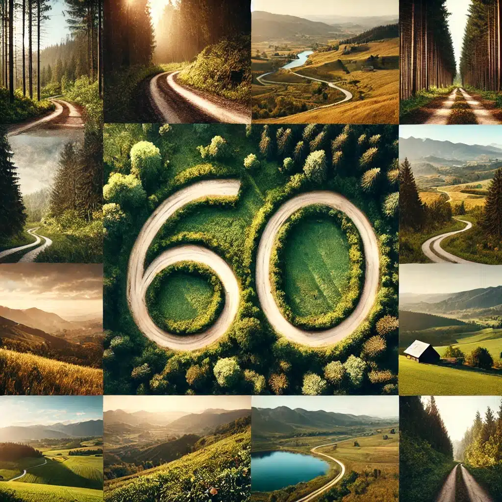 Glückwünsche zum 60. Geburtstag für Naturfreunde und Wanderer Glückwünsche zum 60. Geburtstag für Naturfreunde und Wanderer