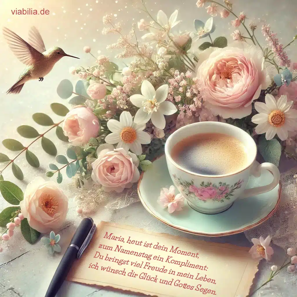 Namenstag Maria: Gratulation mit einem Gedicht Namenstag Maria - 12.9.